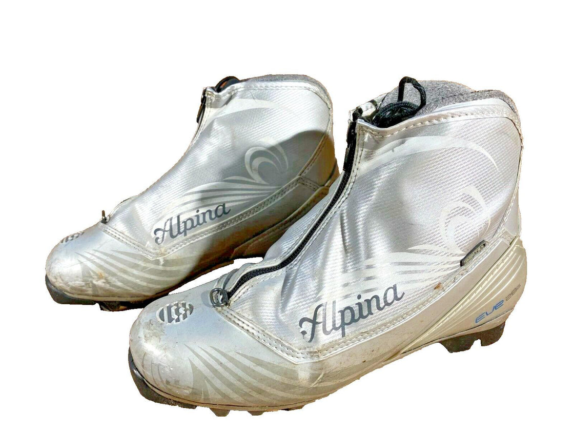 Alpina Eve28G Nordic Cross Country Ski Boots Size EU38 US6 NNN 816