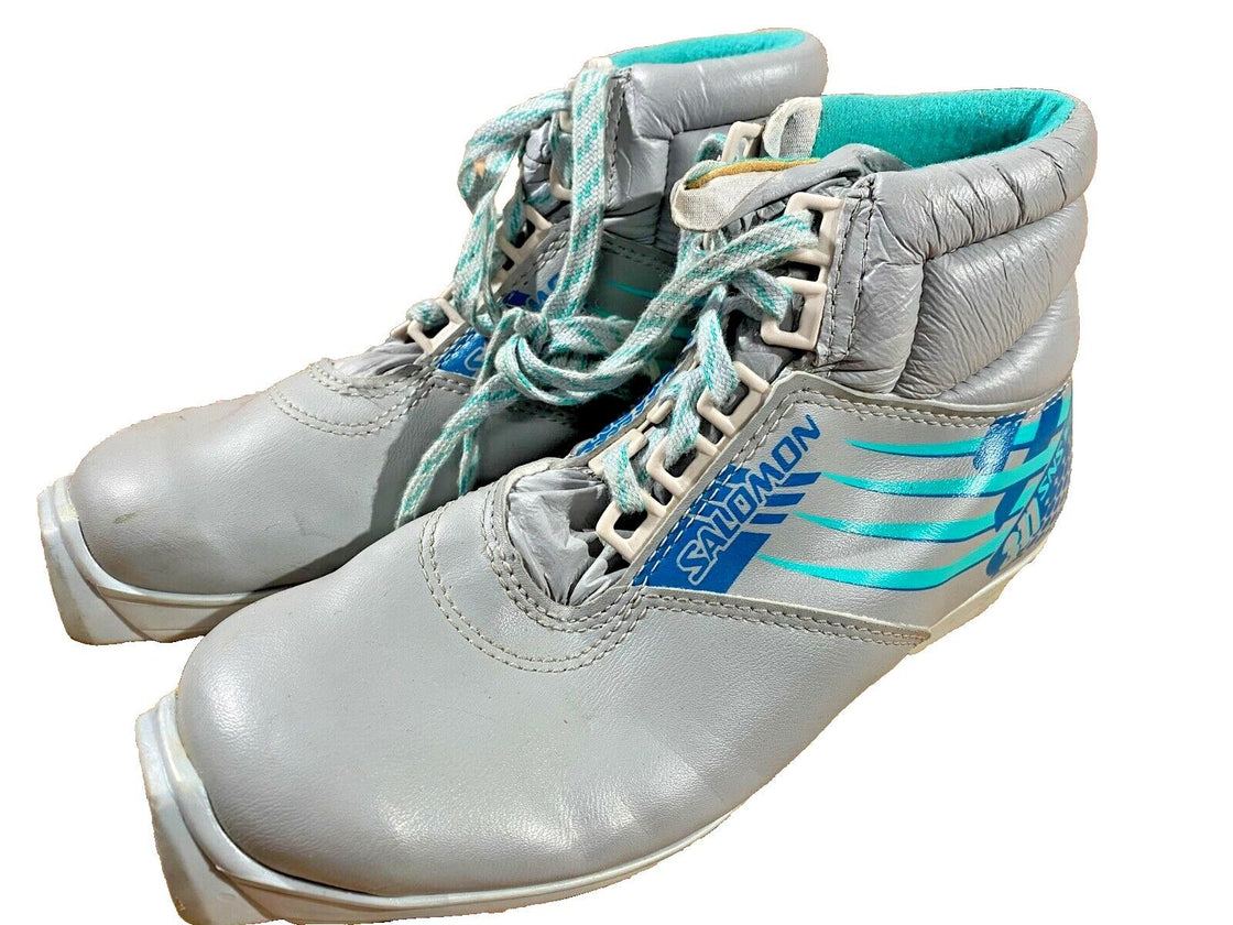 SALOMON 311 Cross Country Ski Boots Size EU38 US6 SNS Profil 2191