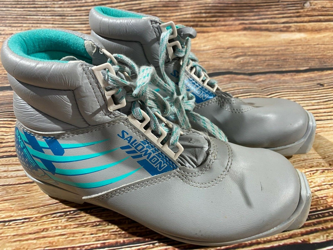 SALOMON 311 Cross Country Ski Boots Size EU38 US6 SNS Profil 2191