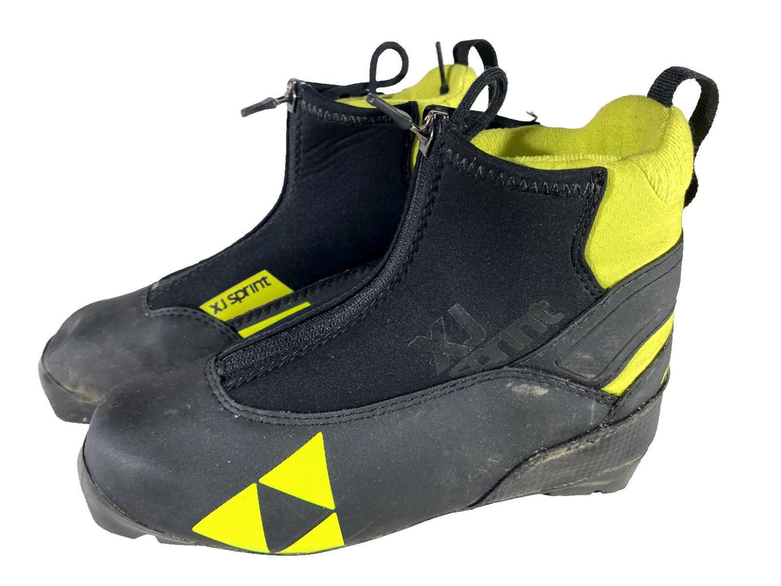 Fischer XJ Sprint Nordic Cross Country Ski Boots Size EU37 US5 for NNN 1439