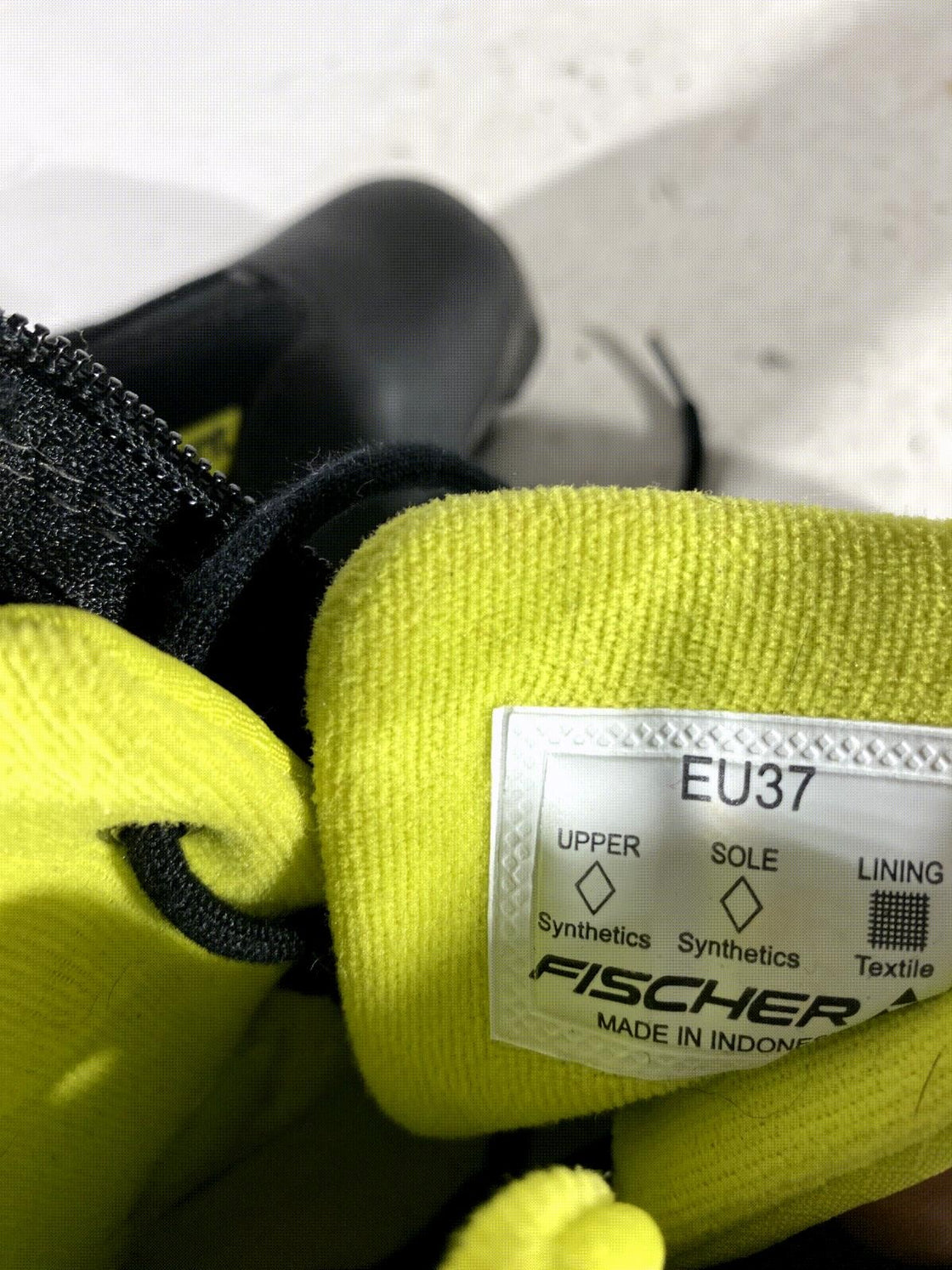 Fischer XJ Sprint Nordic Cross Country Ski Boots Size EU37 US5 for NNN 1439