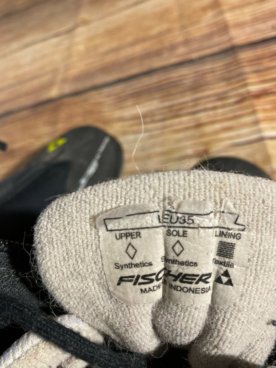 Fischer Ultimate Cross Country Classic Ski Boots Size EU35 US3.5 NNN 1505