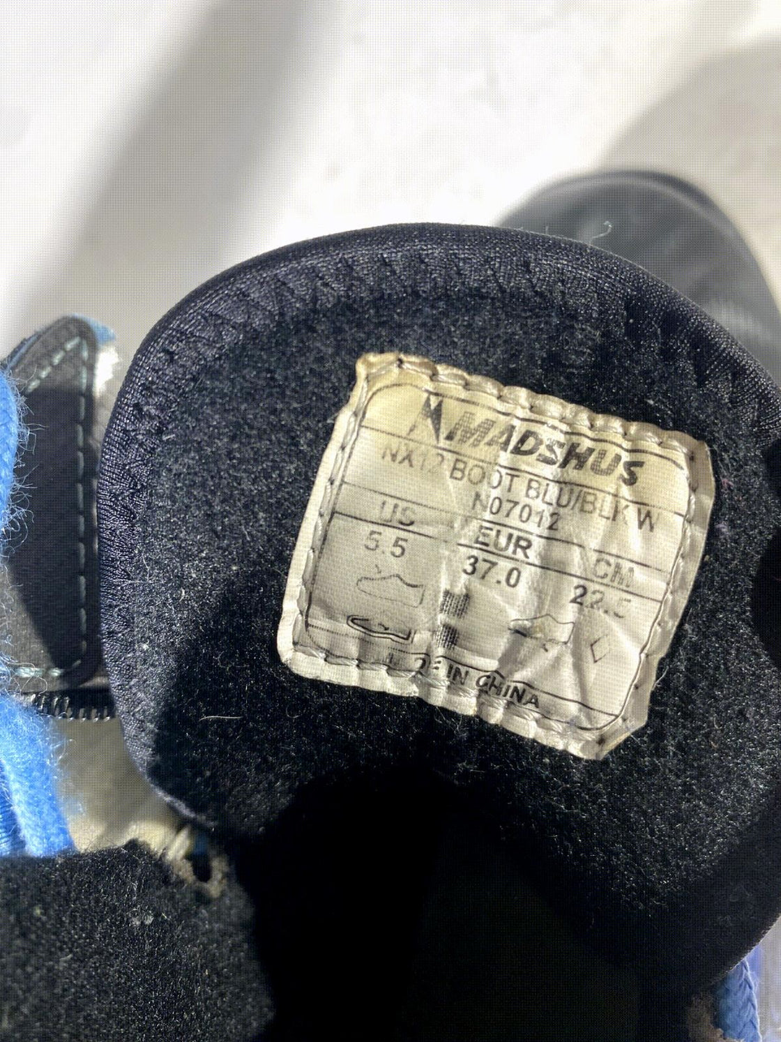 Madshus NX12 Nordic Cross Country Ski Boots Size EU37 US5.5 for NNN 2766