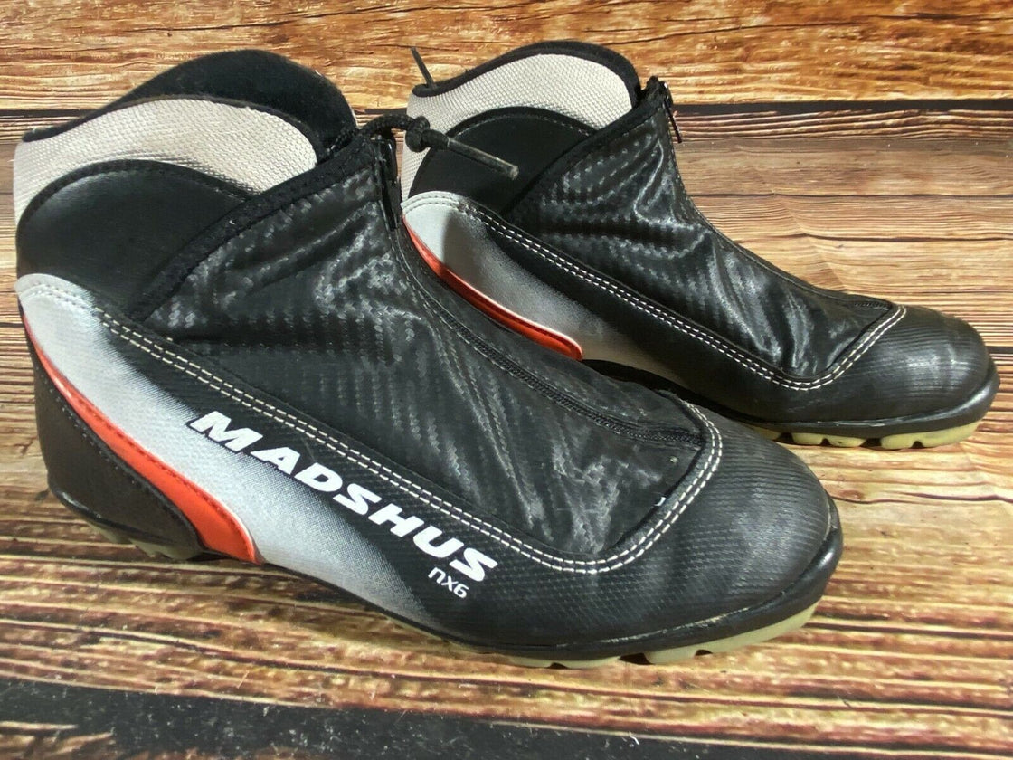 Madshus Nx6 Nordic Cross Country Ski Boots Size EU39 US6 NNN Rottefella 1993