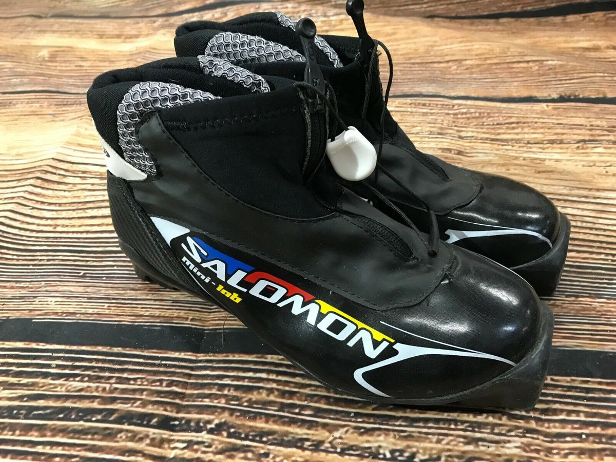 Salomon Mini Lab Cross Country Ski Boots Classic SNS Profil EU 36.5 US 4.5 2294