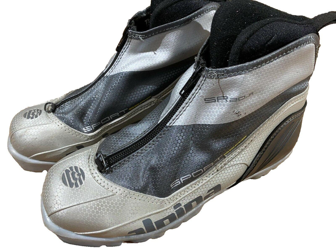 Alpina SR20 JR Cross Country Ski Boots Combi Size EU37 US5 NNN 2838
