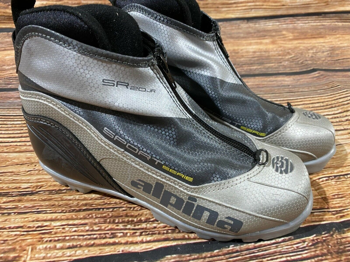 Alpina SR20 Cross Country Ski Boots Combi NNN EU 37 US 5 Kids 245mm 2838