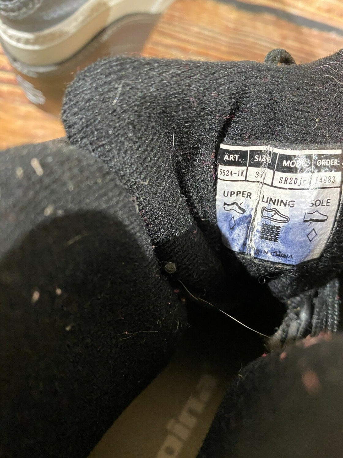 Alpina SR20 JR Cross Country Ski Boots Combi Size EU37 US5 NNN 2838