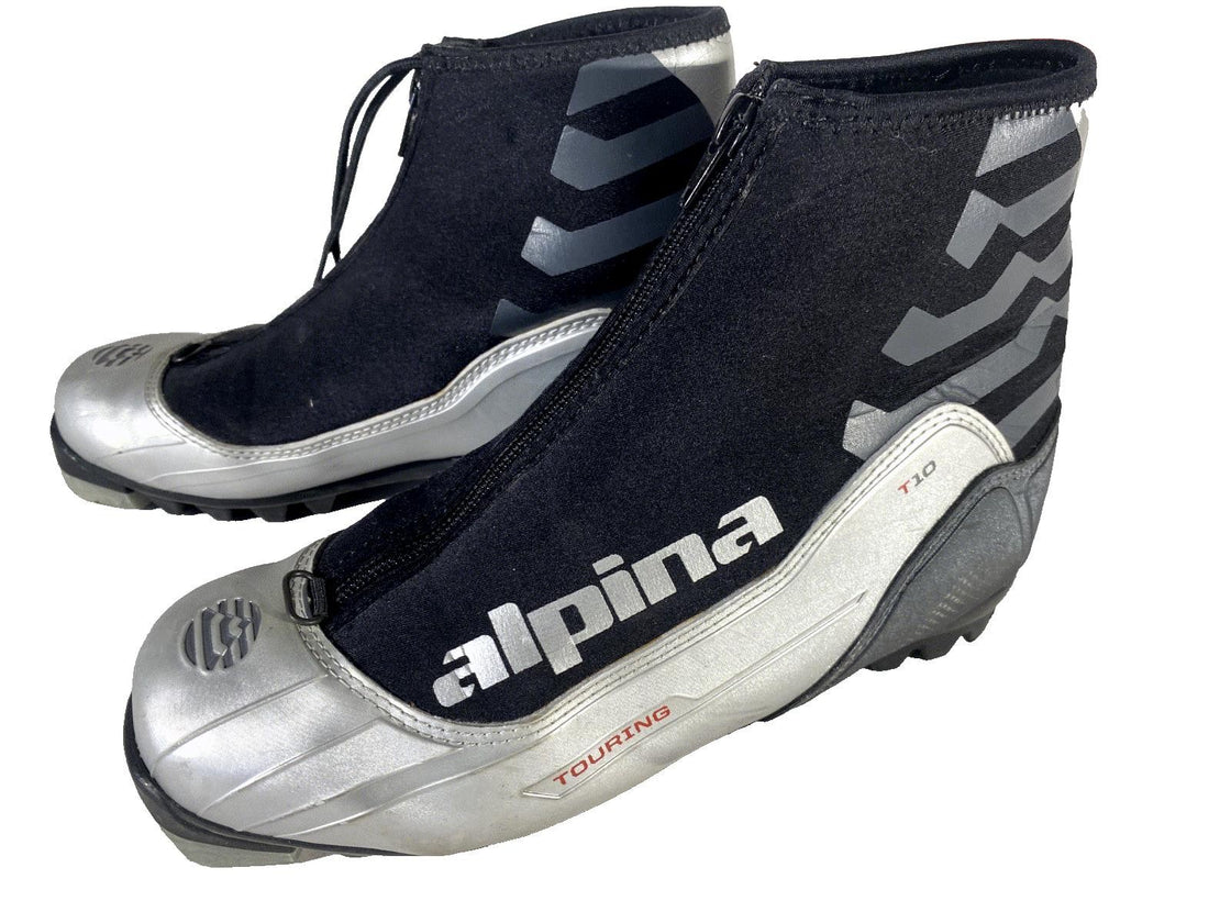 Alpina T10jr Nordic Cross Country Ski Boots Size EU38 US6 for NNN 3059