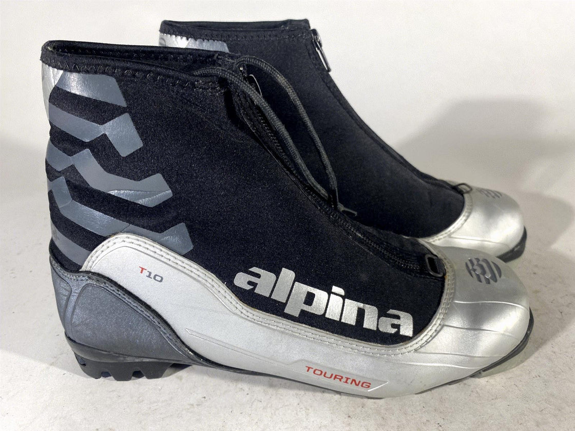 Alpina T10jr Nordic Cross Country Ski Boots Size EU38 US6 for NNN 3059