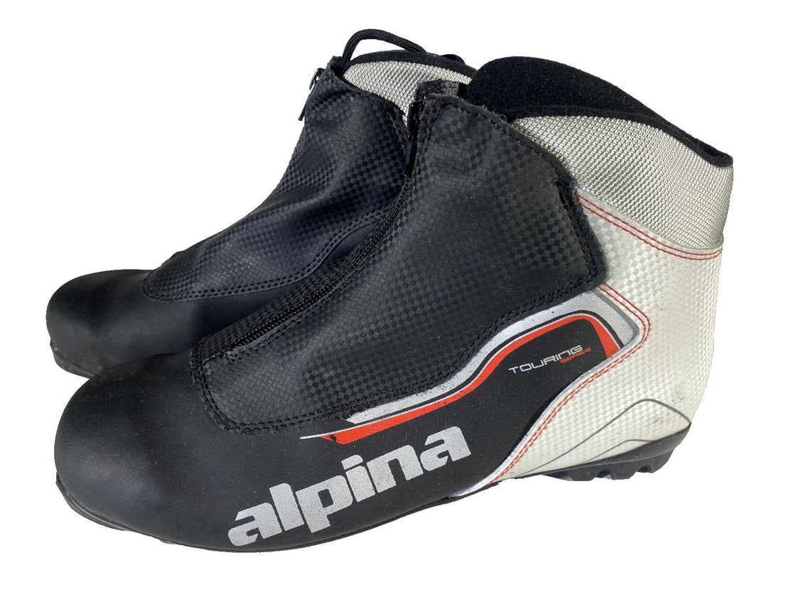 Alpina Touring Nordic Cross Country Ski Boots Size EU44 US10.5 for NNN 688