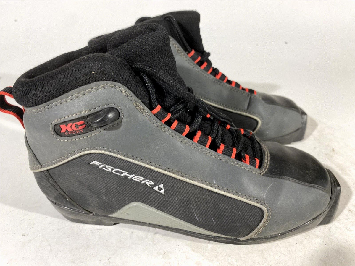 Fischer XC Sport Cross Country Ski Boots Classic SNS Profil EU 37 US 5.5 1283