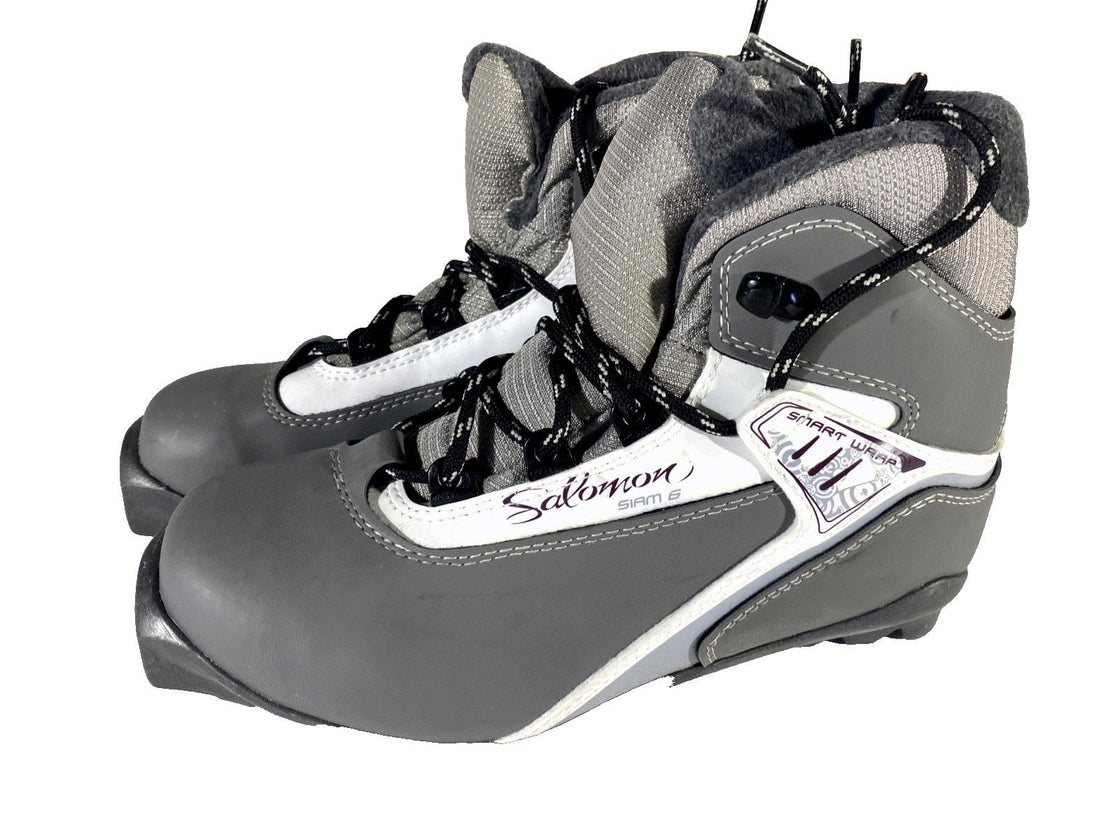 Salomon Siam 5 Nordic Cross Country Ski Boots Size EU38 US6.5 SNS Profil 2418