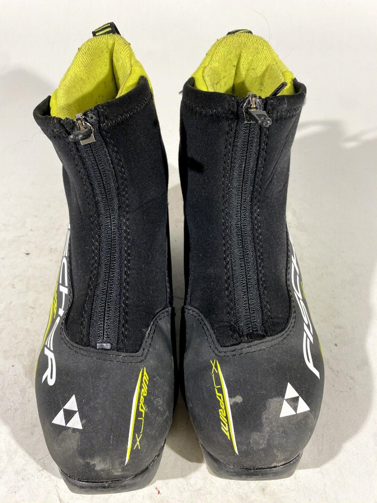 Fischer XJ Sprint Cross Country Ski Boots Classic NNN EU 38 US 6 245mm 1541