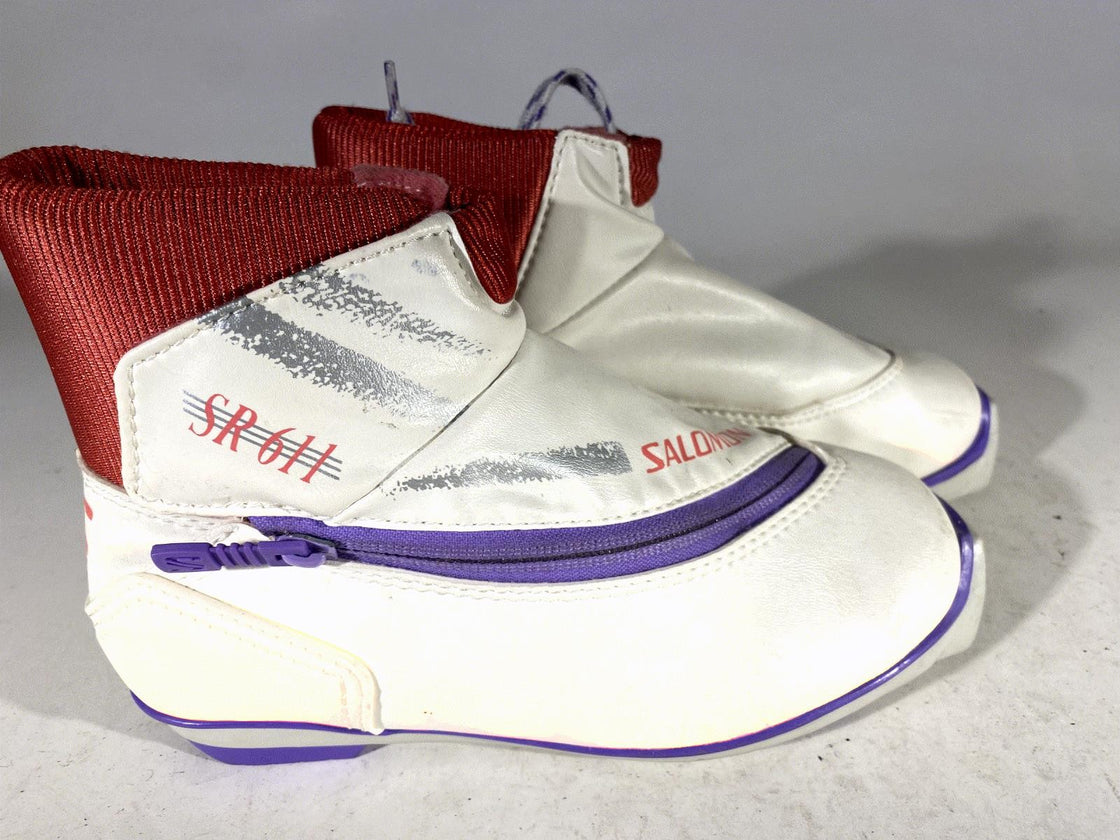 SALOMON SR611 Nordic Cross Country Ski Boots Size EU36 US4 SNS Profil 2244