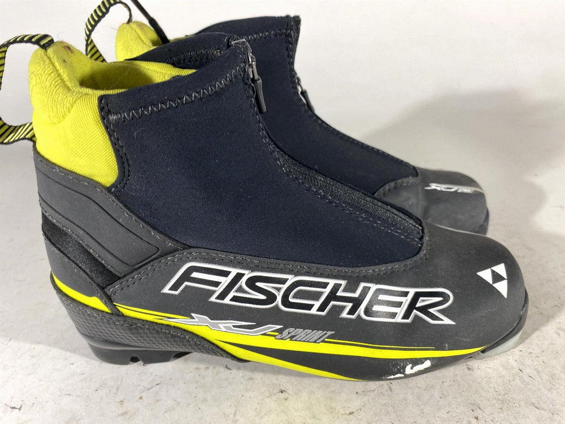Fischer XJ Sprint Nordic Cross Country Ski Boots Size EU38 US6 NNN 1537