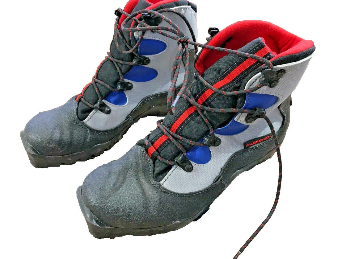 SALOMON Nordic Classic Cross Country Ski Boots Size EU39 US6 SNS Profil 2367