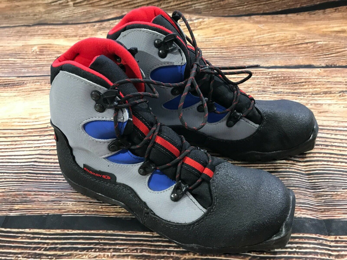 SALOMON Nordic Classic Cross Country Ski Boots Size EU39 US6 SNS Profil 2367
