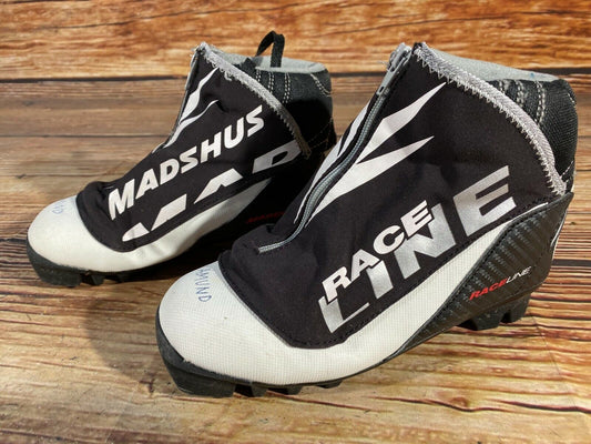 Madshus Race Line Cross Country Ski Boots Classic NNN EU 32 US 1.5 205mm M-36