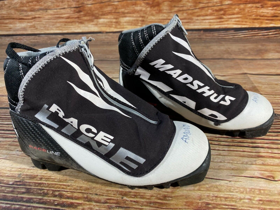 Madshus Race Line Cross Country Ski Boots Size EU32 for NNN M-36