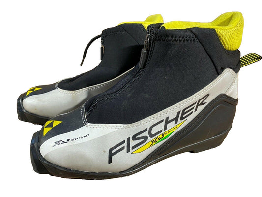 Fischer XJ Sprint Cross Country Ski Boots Classic SNS Profil EU 37 US 5 1160