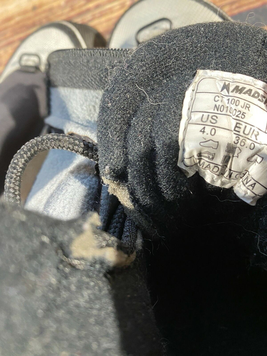 Madshus CT100 Jr Cross Country Ski Boots Size EU36 for NNN M-47