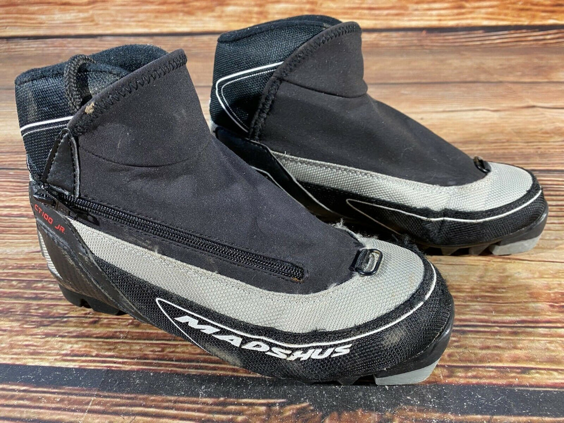Madshus CT100 Jr Cross Country Ski Boots Size EU34 for NNN M-46