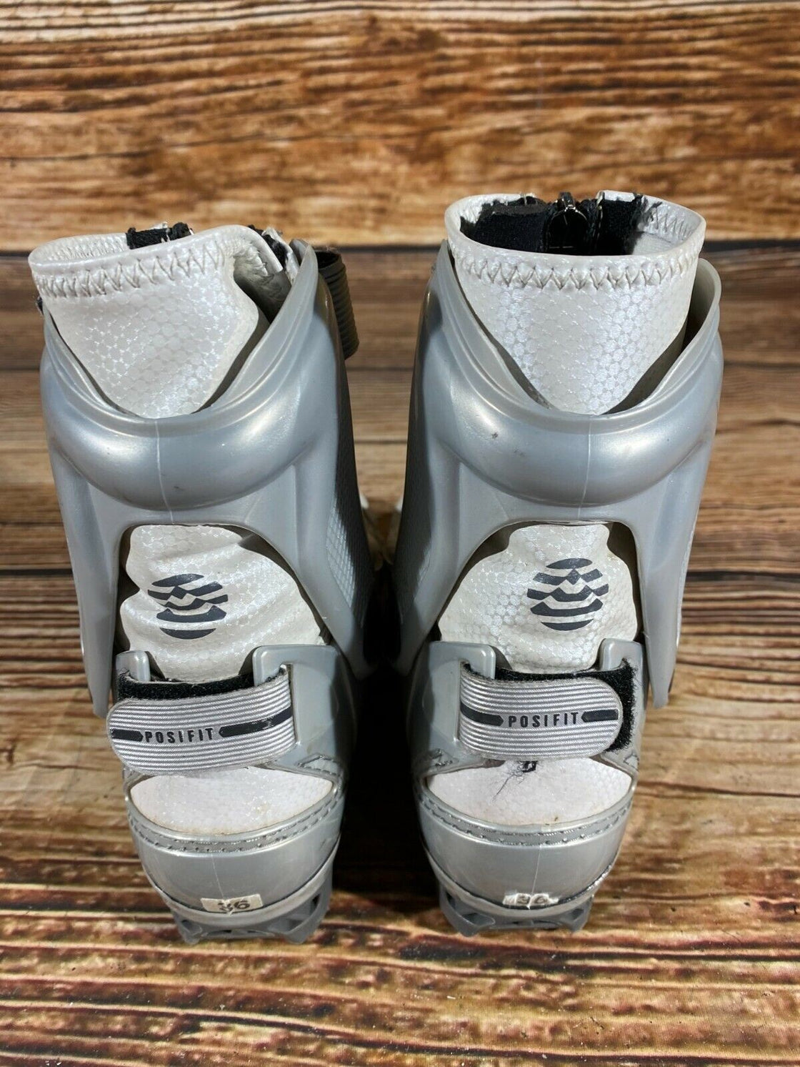 Alpina EVE40S Nordic Cross Country Ski Boots Size EU36 US4.5 NNN bindings 1006