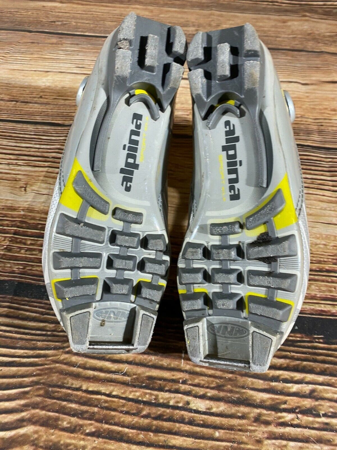 Alpina EVE40S Nordic Cross Country Ski Boots Size EU36 US4.5 NNN bindings 1006