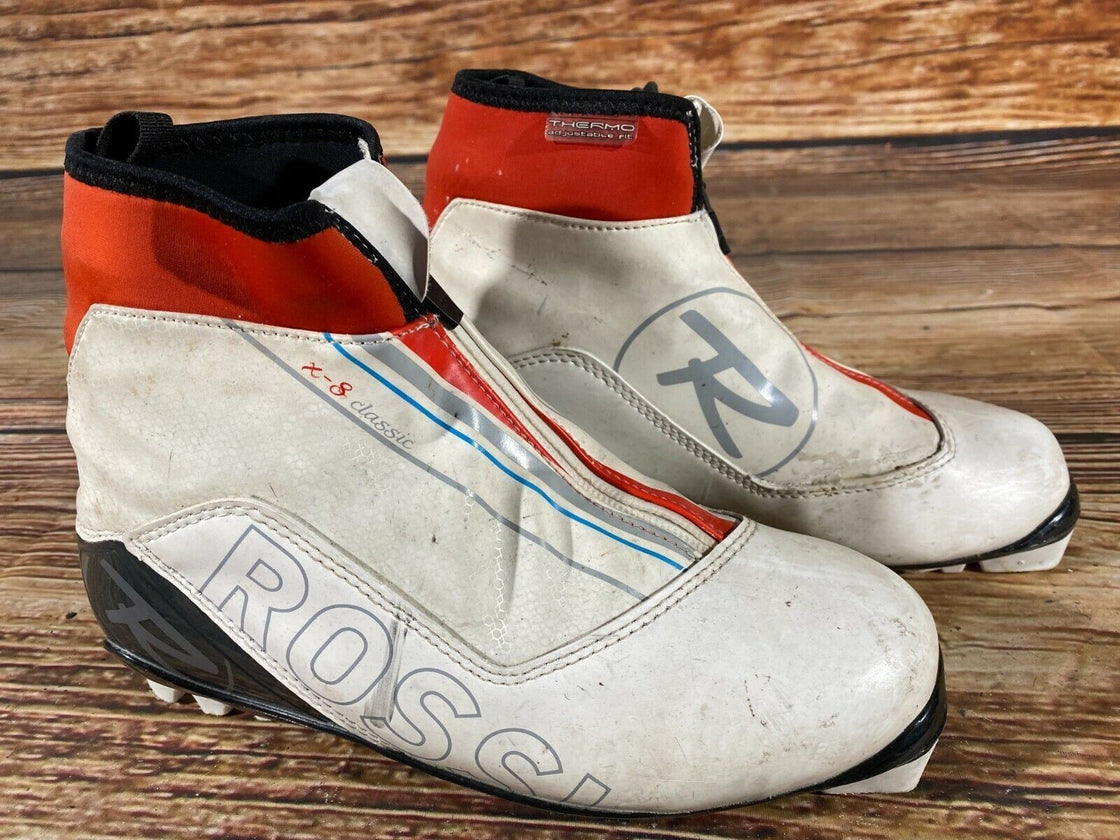 Rossignol X-8 Classic Nordic Cross Country Ski Boots Size EU38 US6 NNN 2557