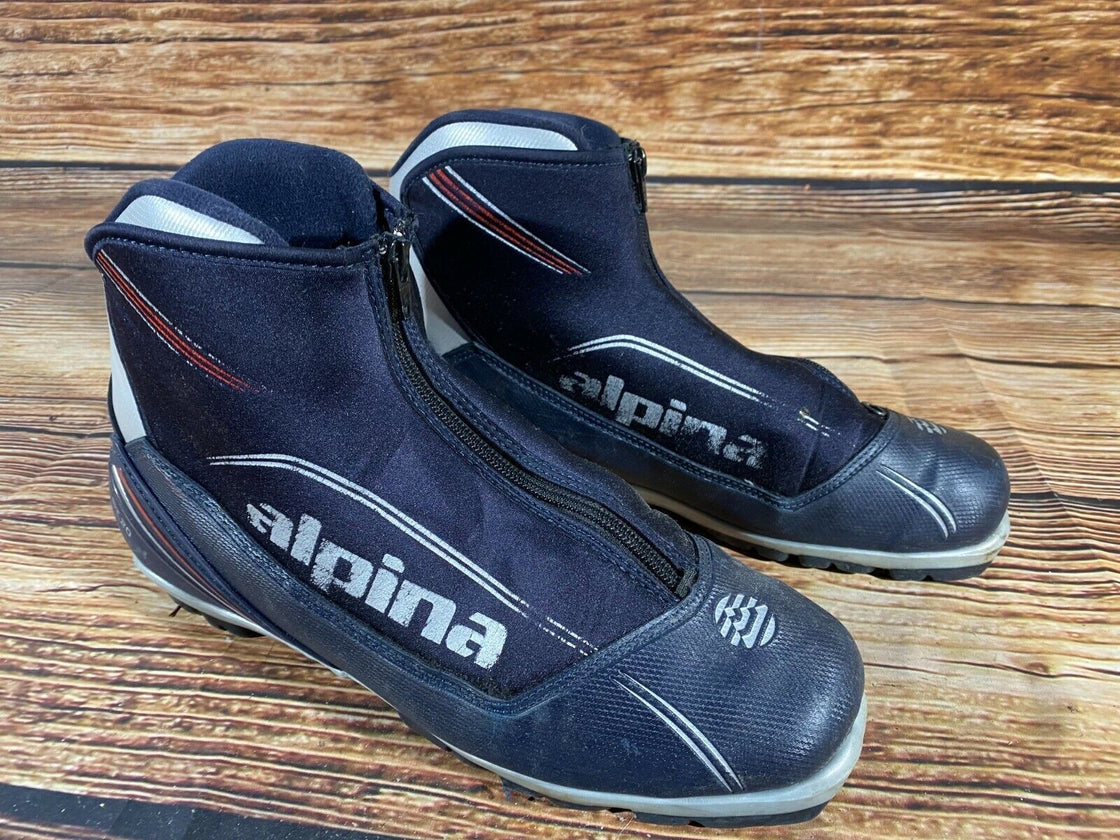 Alpina ST20 Nordic Cross Country Ski Boots Size EU47 US13 NNN bindings 3014