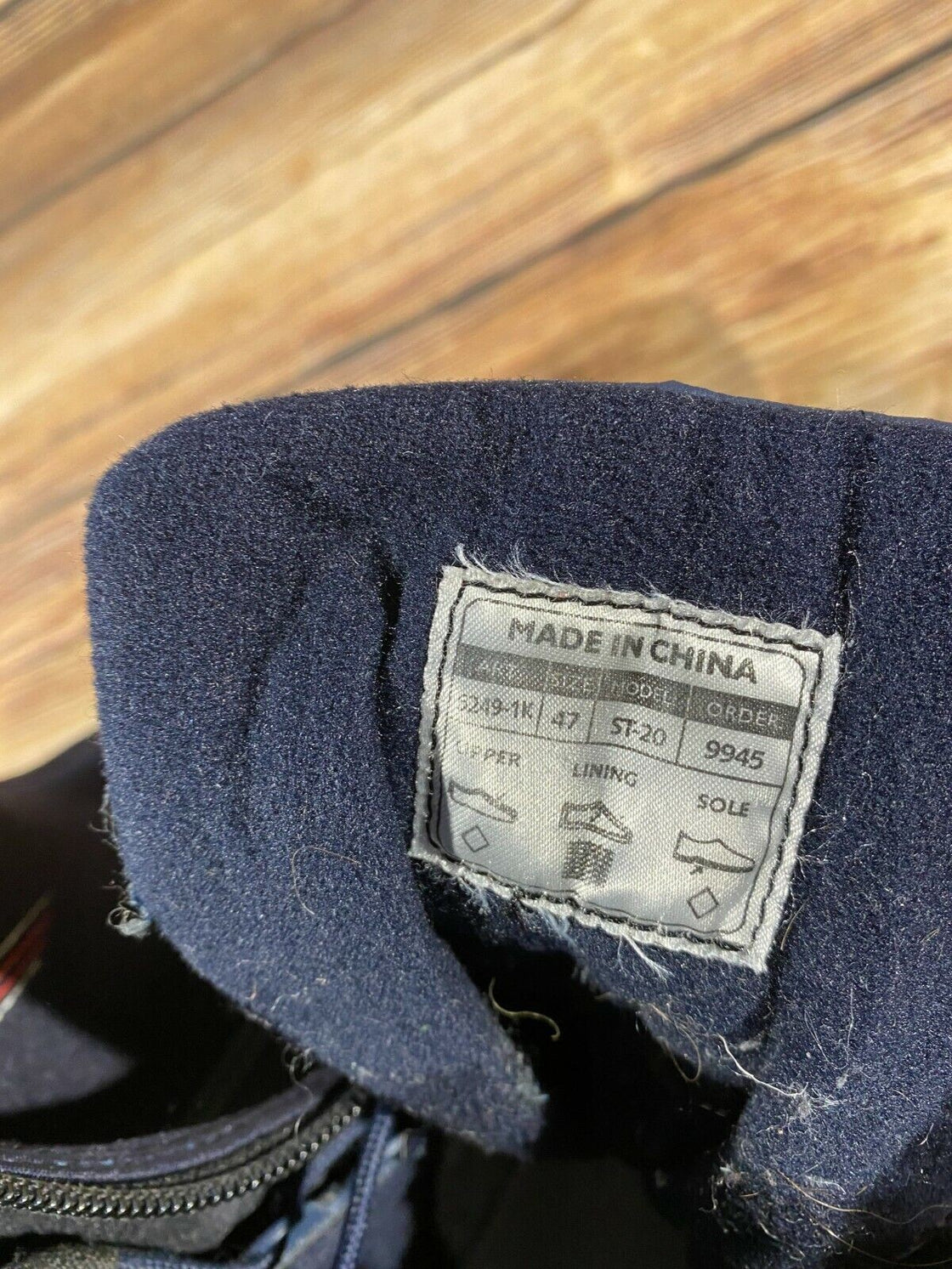 Alpina ST20 Nordic Cross Country Ski Boots Size EU47 US13 NNN bindings 3014