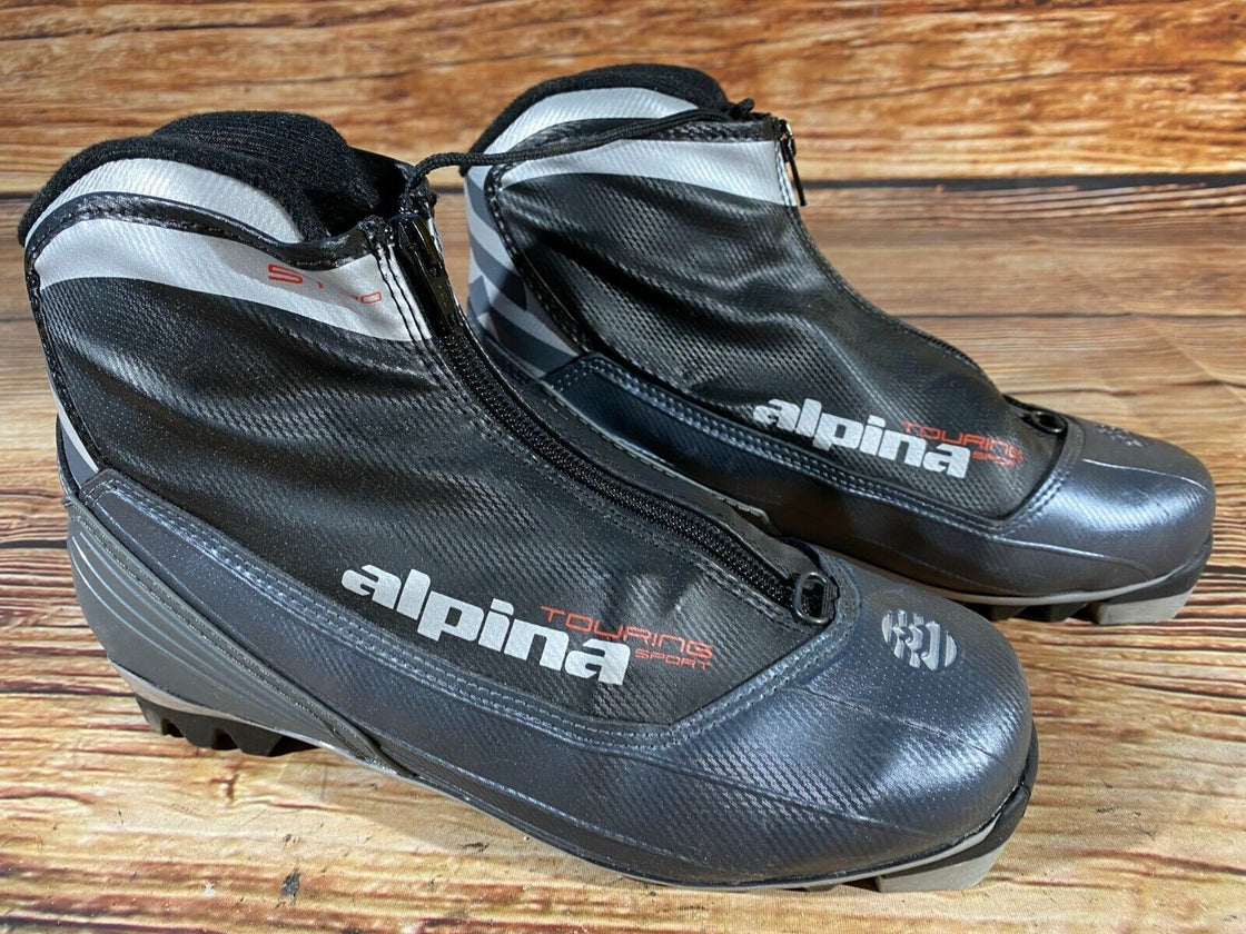 Alpina ST20 Nordic Cross Country Ski Boots Size EU39 US7 NNN bindings 2894