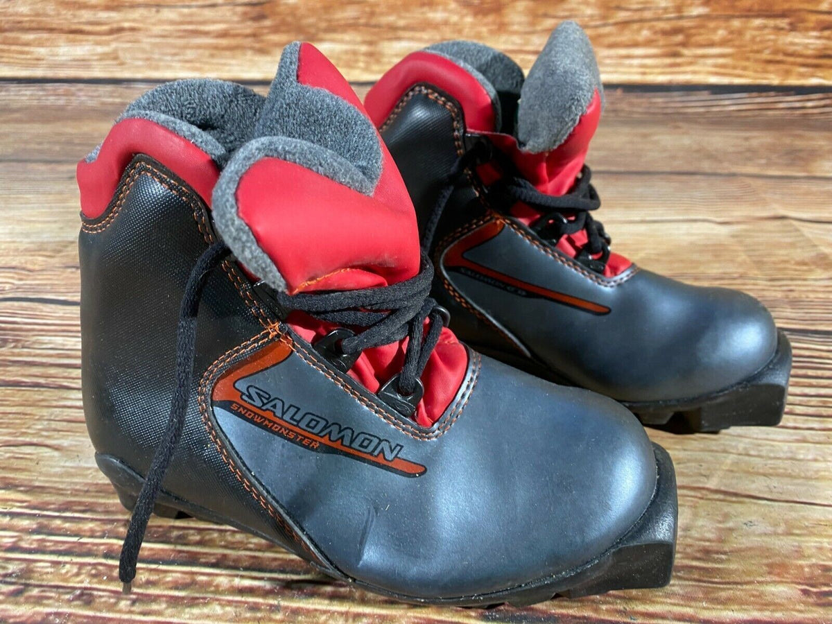 Salomon Snowmonst Cross Country Ski Boots Classic SNS Profil EU 31 US 13 S-34