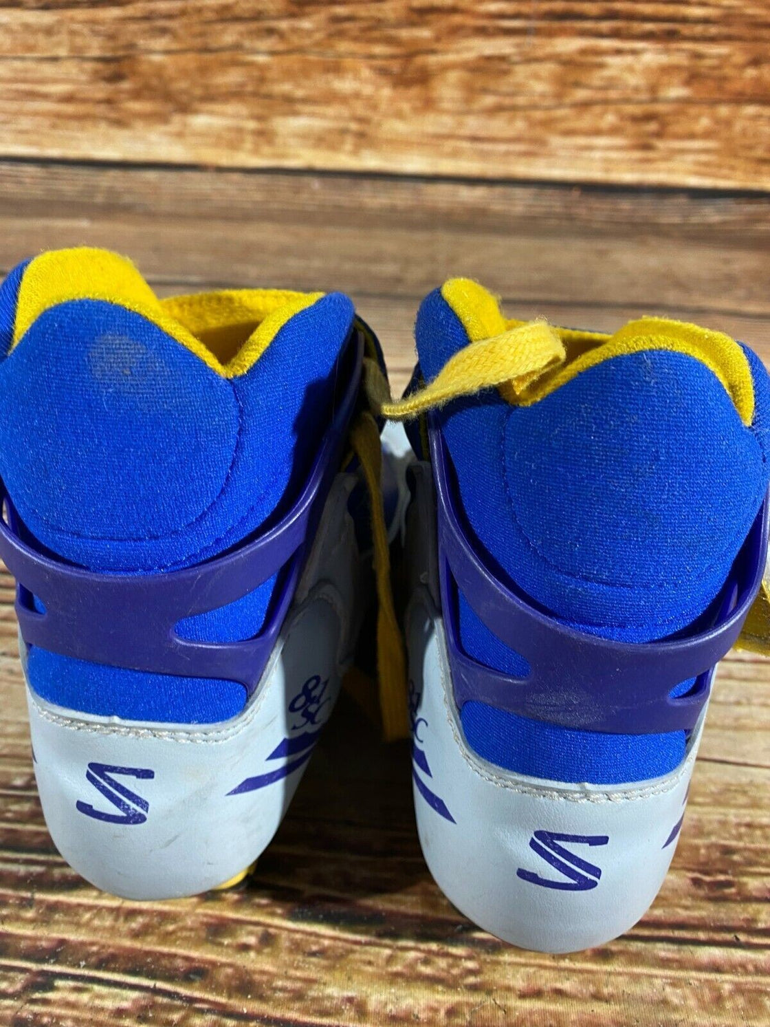 SALOMON 8.1 SC Kids Nordic Cross Country Ski Boots Size EU36 2/3 US4.5 SNS S-57