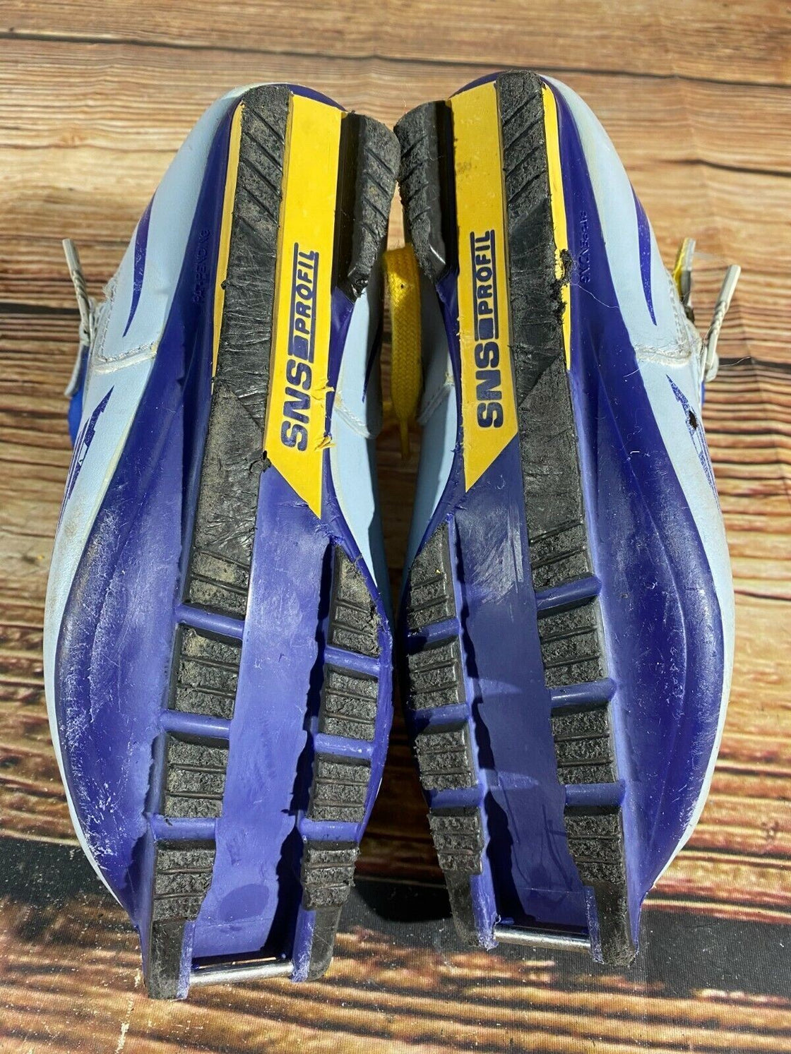 SALOMON 8.1 SC Kids Nordic Cross Country Ski Boots Size EU36 2/3 US4.5 SNS S-57