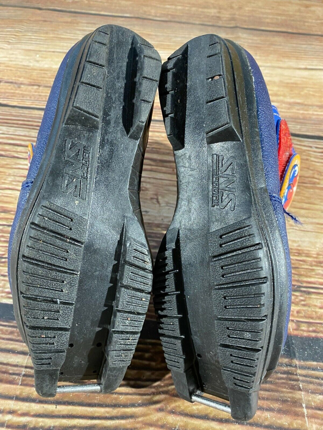 SALOMON Kids Nordic Cross Country Ski Boots Size EU31 US13 SNS S-52 SNS