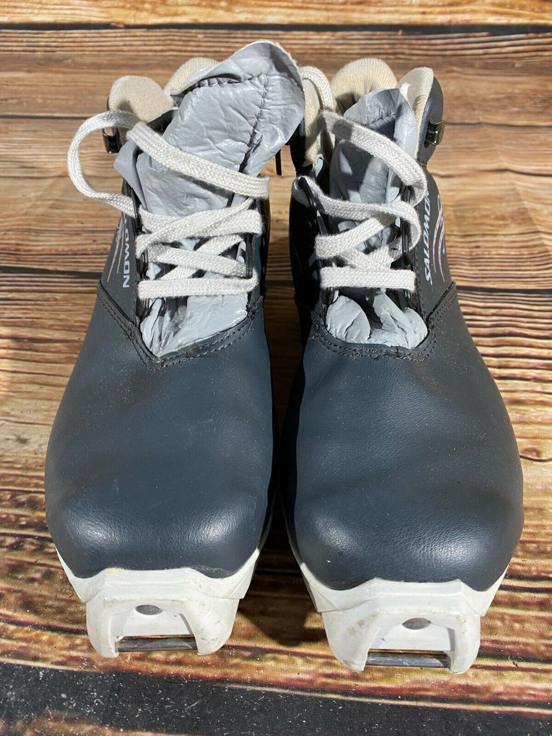 SALOMON 3.0 Nordic Cross Country Ski Boots Size EU39 US7 SNS profil 2242