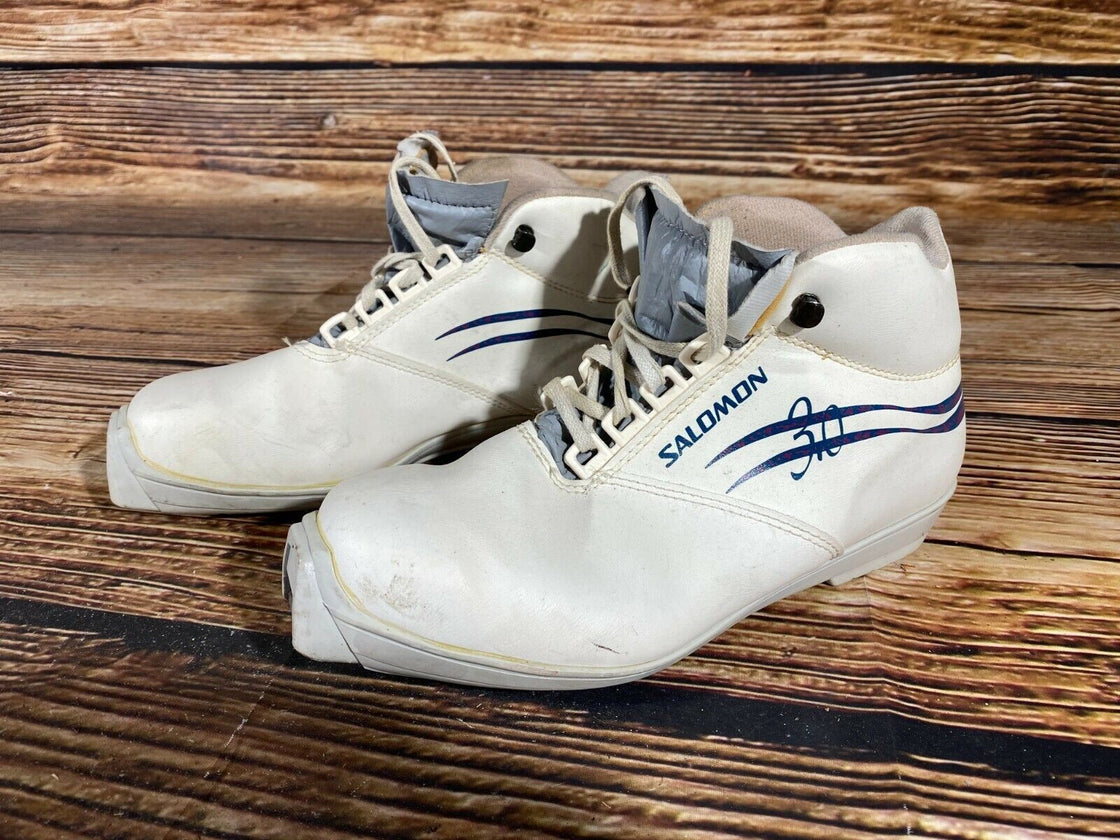 SALOMON 3.0 Nordic Cross Country Ski Boots Size EU41 US8 SNS profil 2004