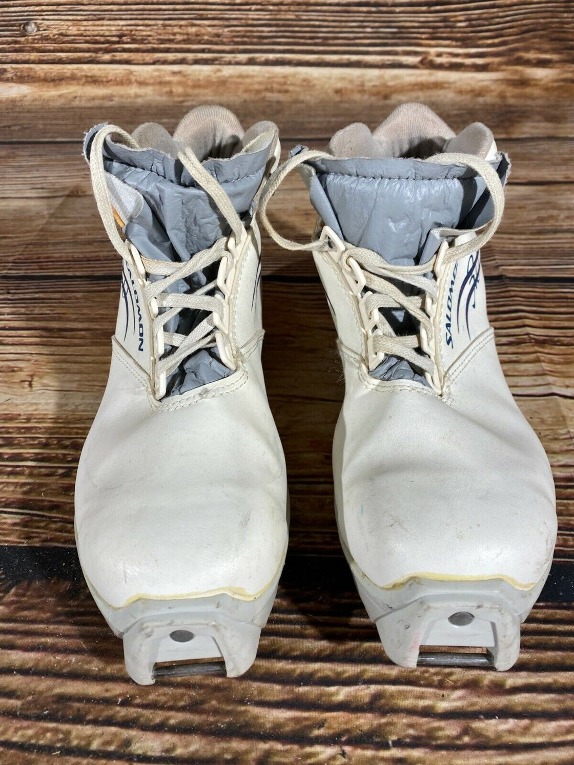 SALOMON 3.0 Nordic Cross Country Ski Boots Size EU41 US8 SNS profil 2004