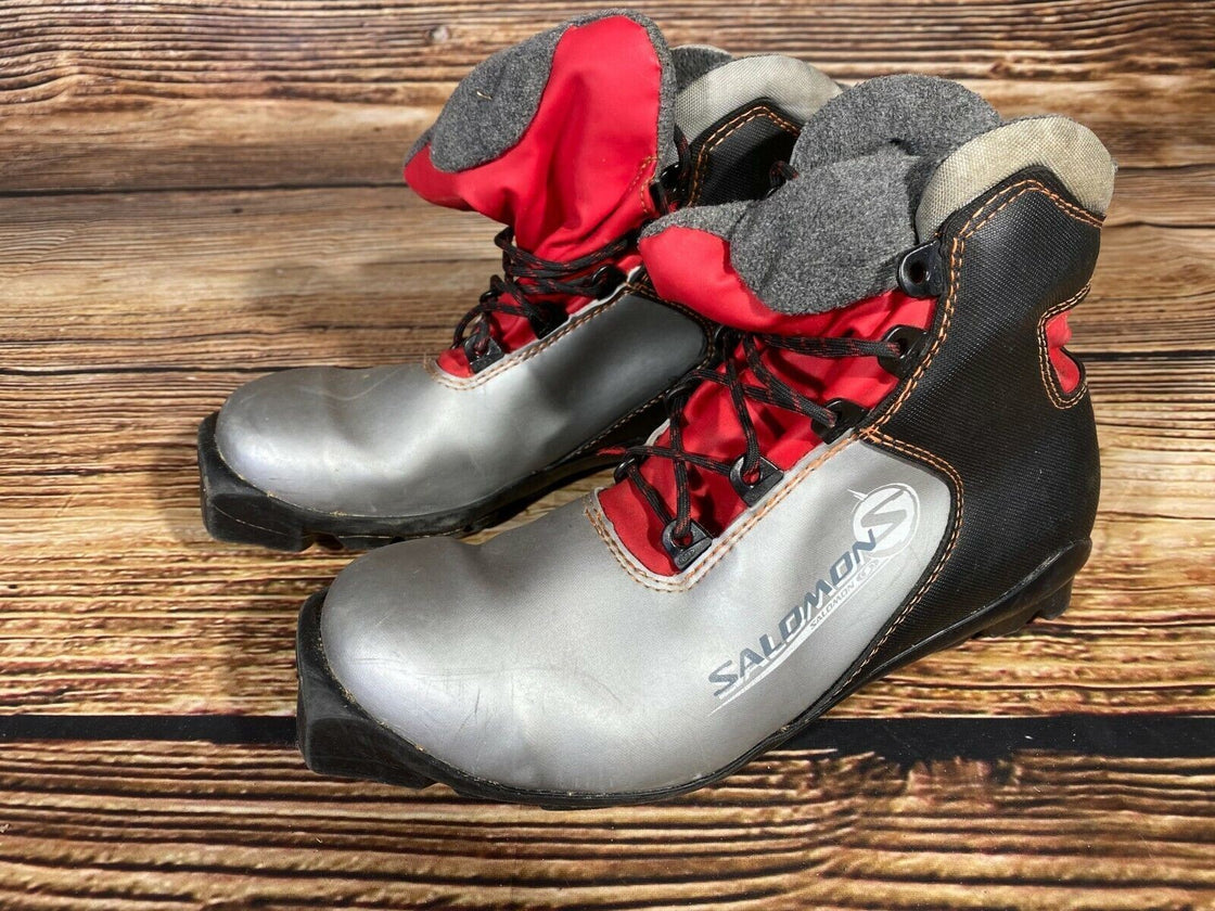 SALOMON Cross Country Ski Boots Size EU38 2/3 US6 SNS profil 2011