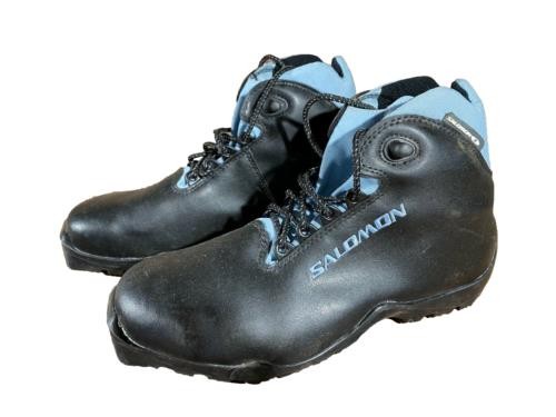 SALOMON Nordic Cross Country Ski Boots Size EU42 US9.5 SNS profil 2079