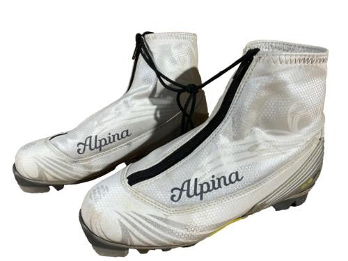 Alpina Eve20S Nordic Cross Country Ski Boots Size EU37 US5 NNN bindings 592