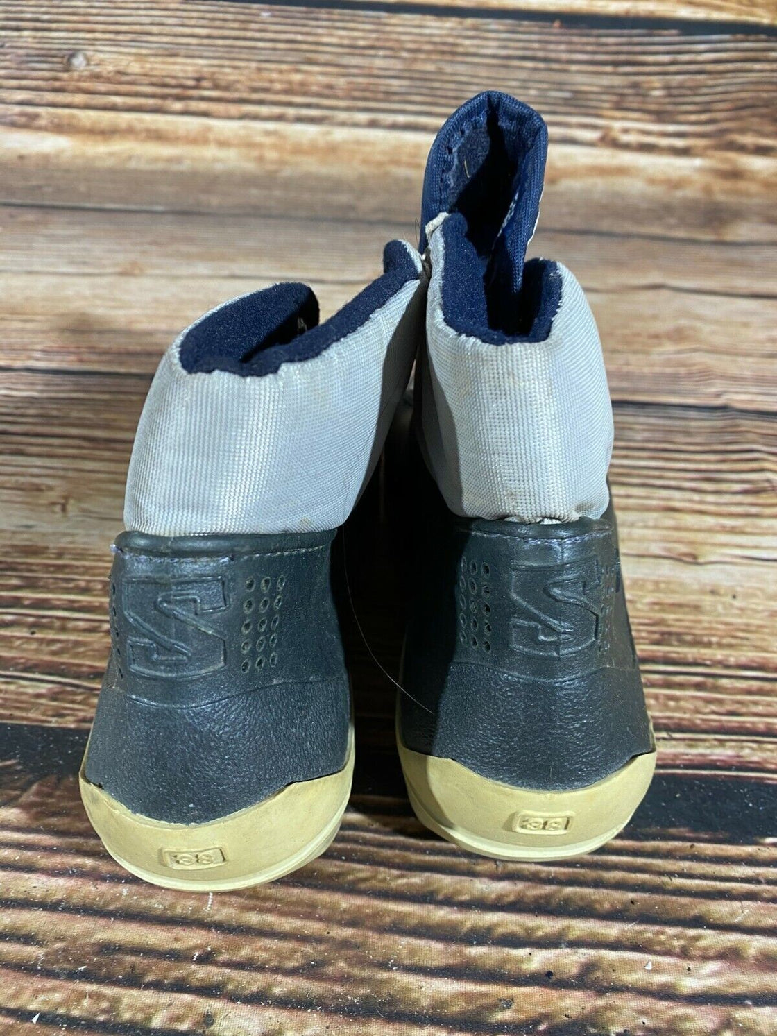 SALOMON SNAIR Nordic Cross Country Ski Boots Size EU38 US6 Old SNS profile 1229