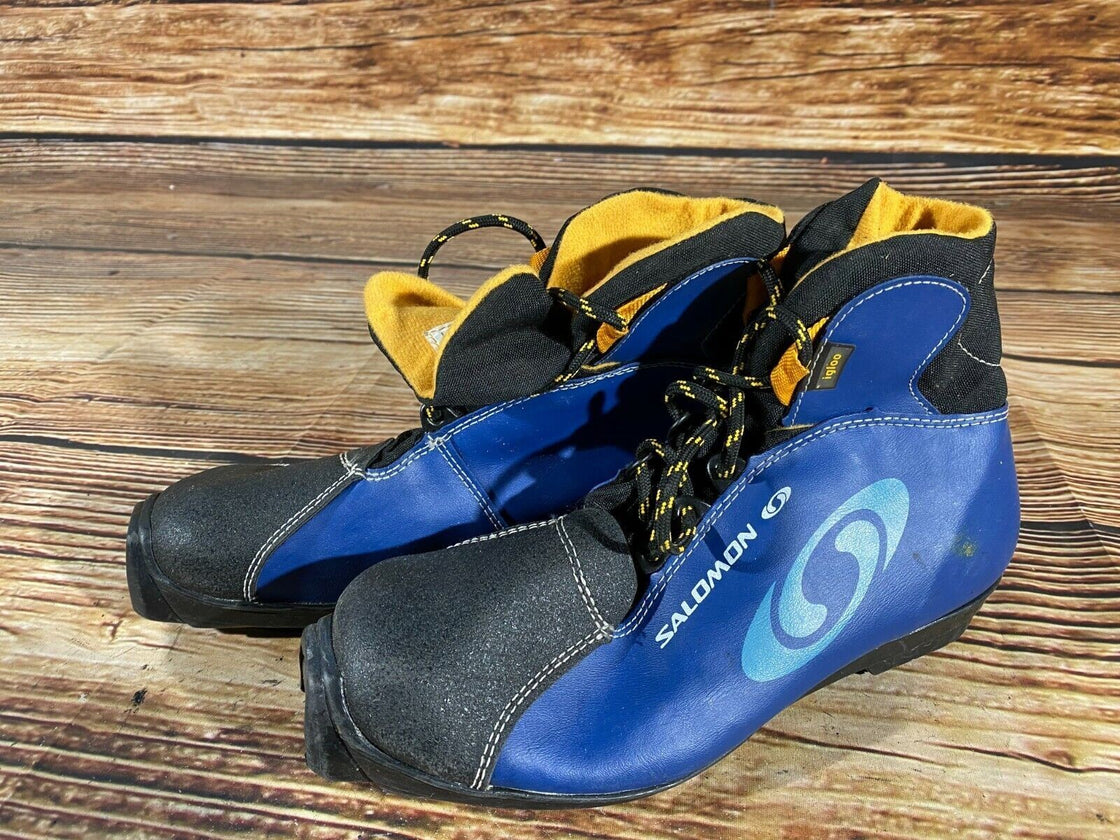 SALOMON Igloo Nordic Cross Country Ski Boots Size EU38 US5.5 SNS profil 2014