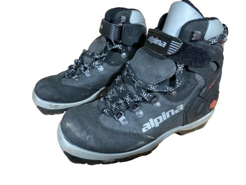 ALPINA Touring Backcountry Nordic Cross Country Ski Boots EU37 US5 NNN-BC 1870