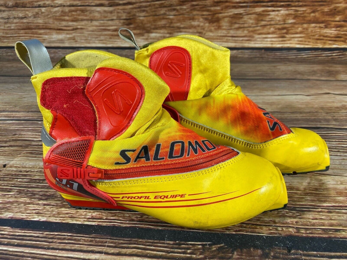 SALOMON Equipe 9.1 Cross Country Ski Boots Size EU37 1/3 US5.5 SNS profil 2019