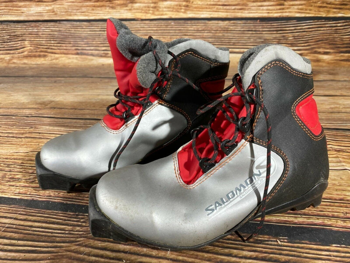 SALOMON Nordic Cross Country Ski Boots Size EU36 2/3 US4.5 SNS profil 2319