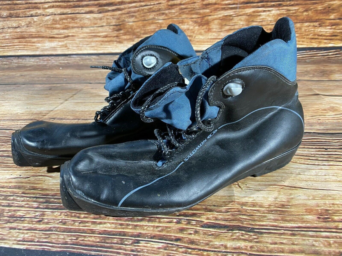 SALOMON Nordic Cross Country Ski Boots Size EU43 US9.5 SNS profil 2193
