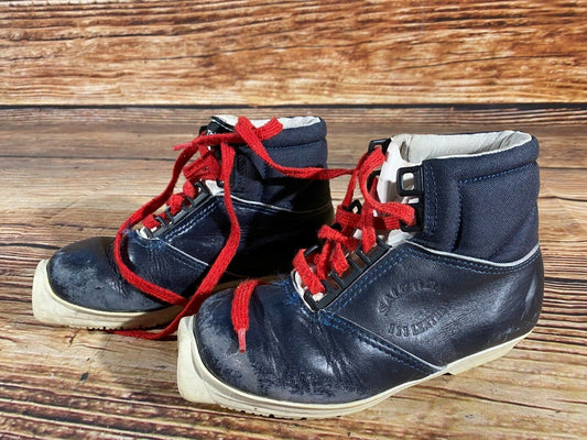 Salomon Leather Cross Country Ski Boots Classic SNS Profil EU 32 US 1.5 S-59